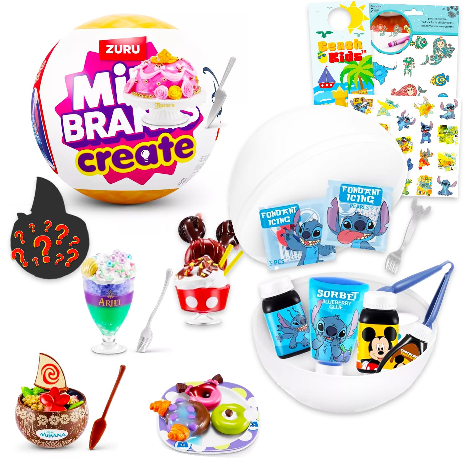 Zuru Disney Create Mystery Ball with stickers ideal for party favors