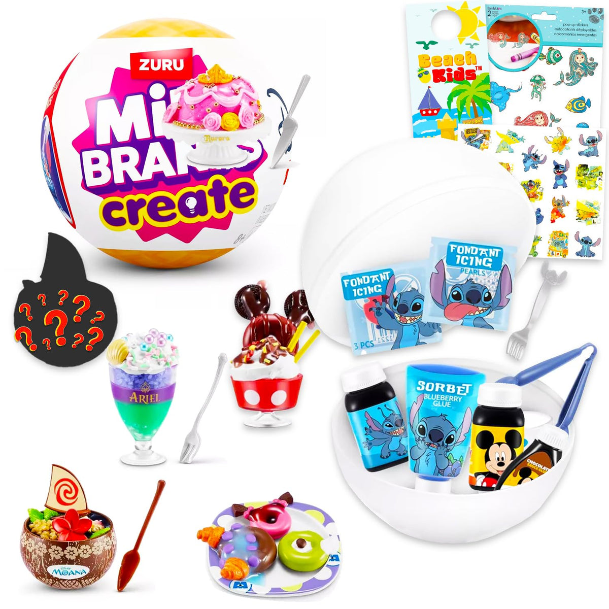 Zuru Disney Create Mystery Ball with stickers ideal for party favors