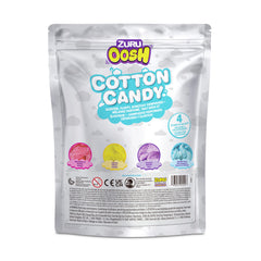 ZURU Oosh Cotton Candy stretchy slime close-up, highlighting fluffy texture for play.