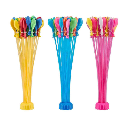 ZURU Self-Seal Water Balloons with O-Ring technology for self-tying convenience.