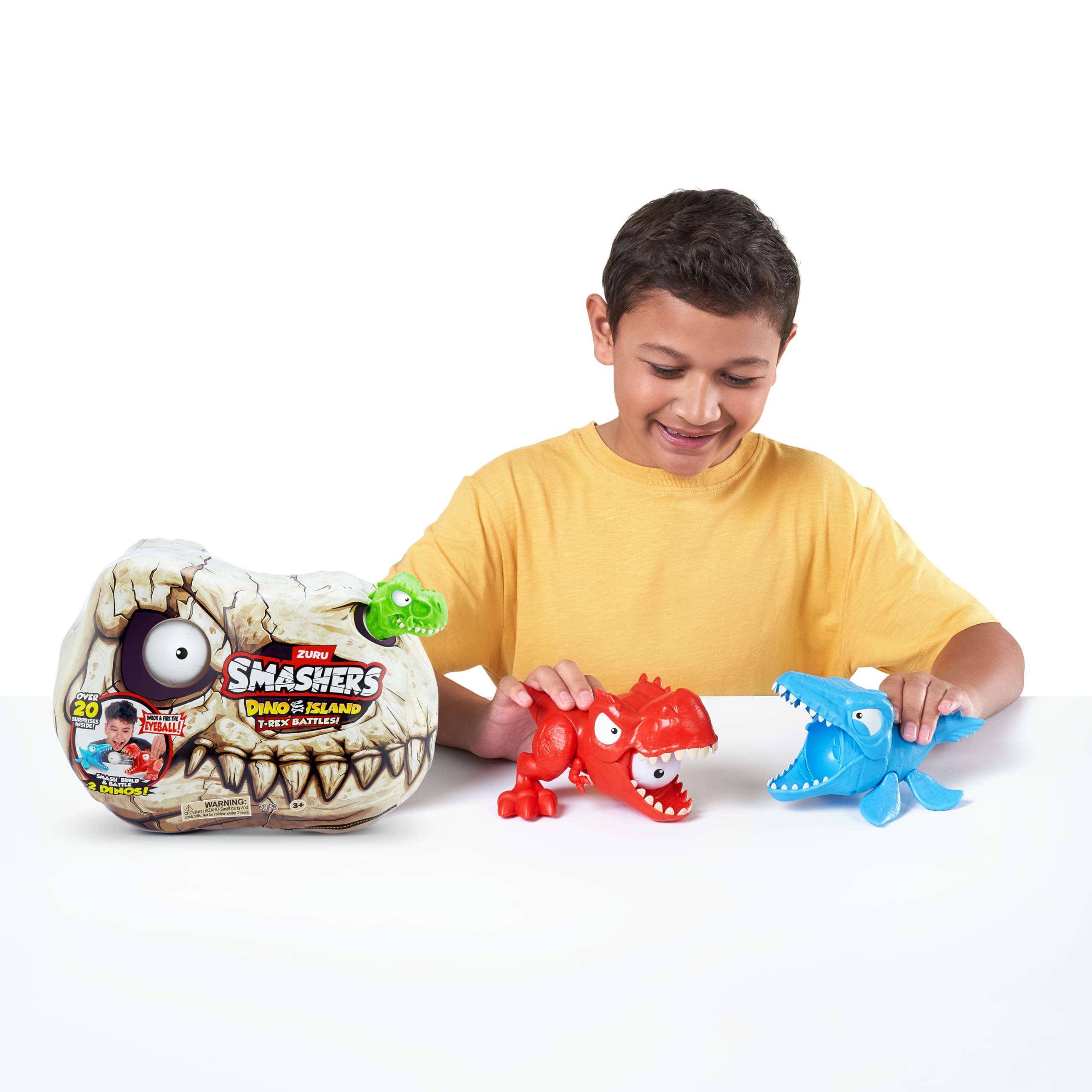 ZURU SMASHERS Four dinos to collect for diverse battles