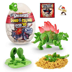 ZURU Smashers Dino Island PDQ display packaging highlights Series 5 set.