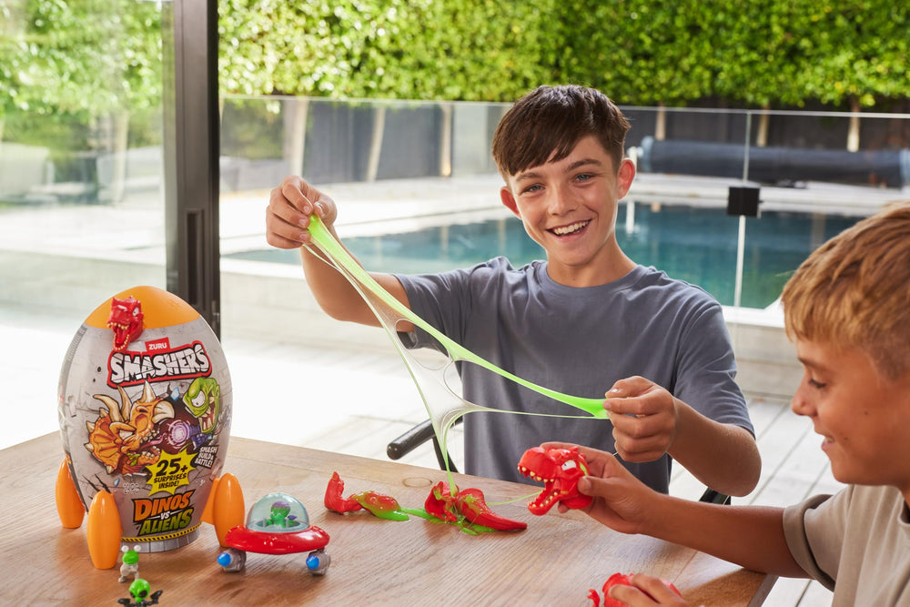ZURU SMASHERS slime and dirt reveal fuels hands-on discovery