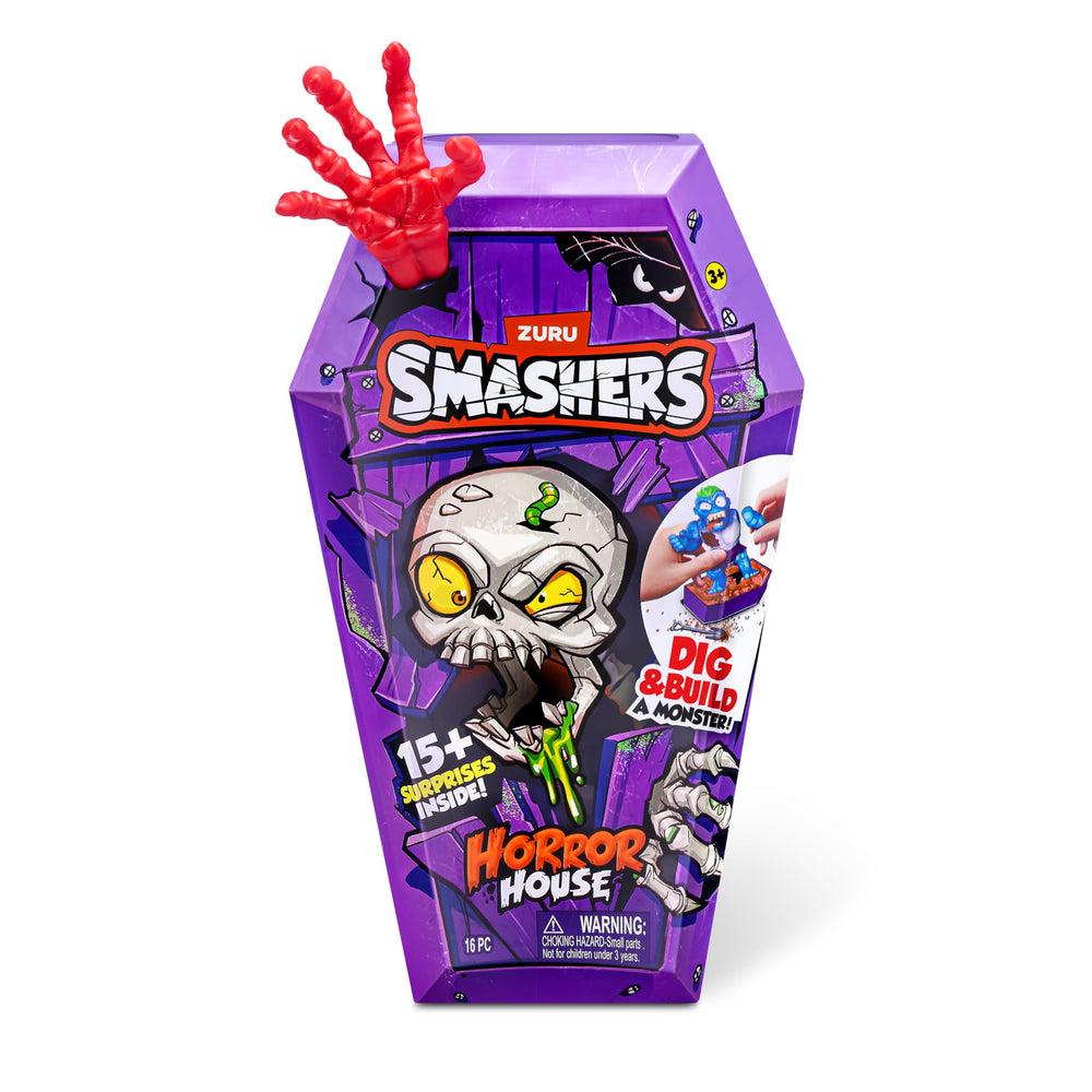 ZURU Smashers Horror House features 15 surprises inside for collect-them-all fun