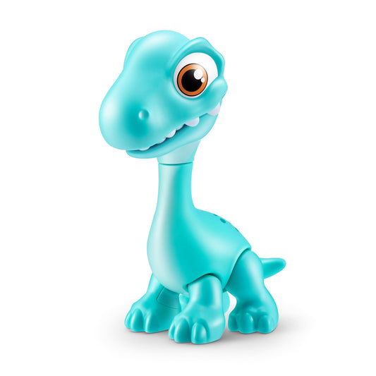 ZURU Smashers Junior Dino Dig egg opened showing dino pieces for assembly