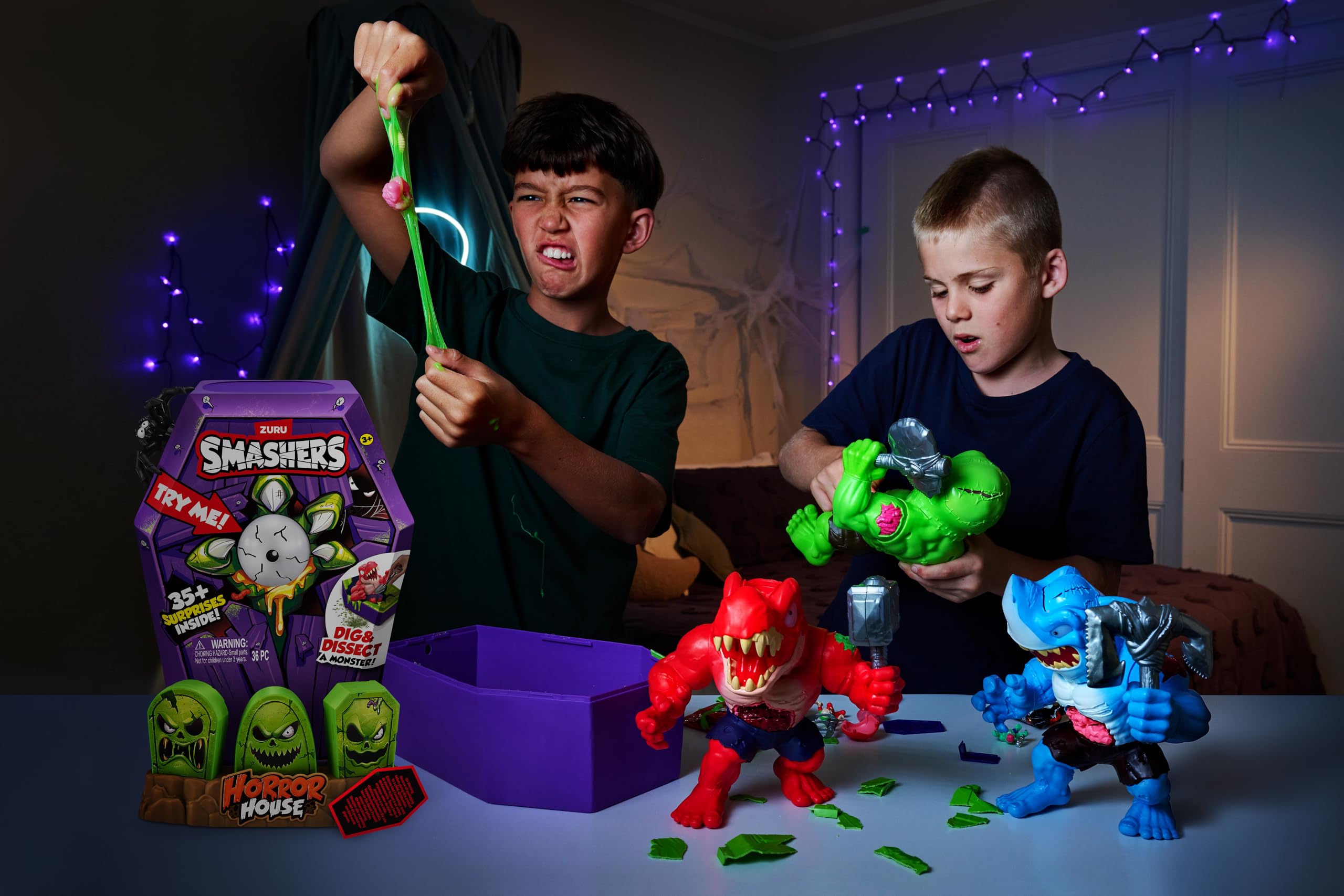 ZURU Smashers Mega Horror House collectible monster 1 for your collection