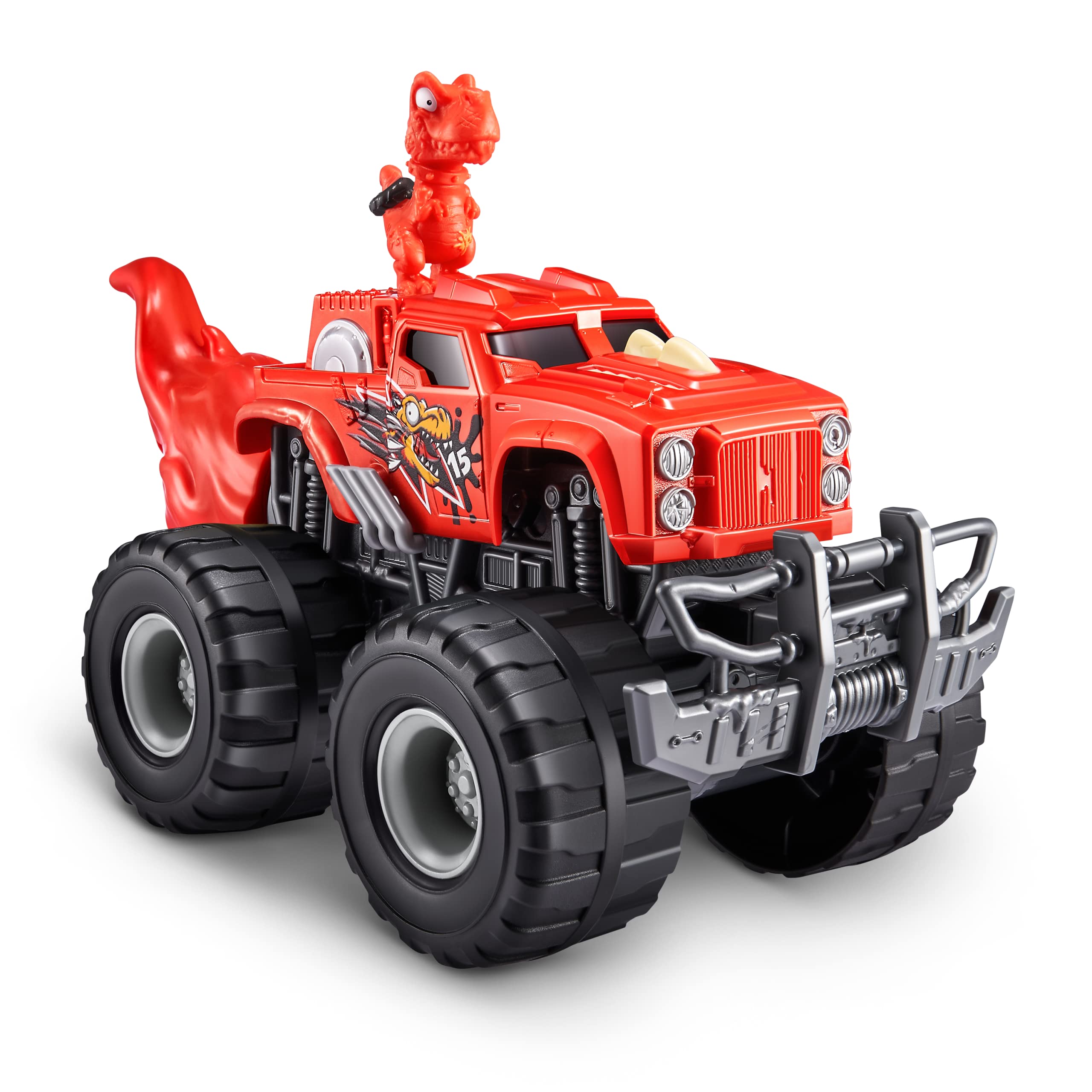 ZURU SMASHERS Dino Drifter truck ready for speedy, high-energy battles.