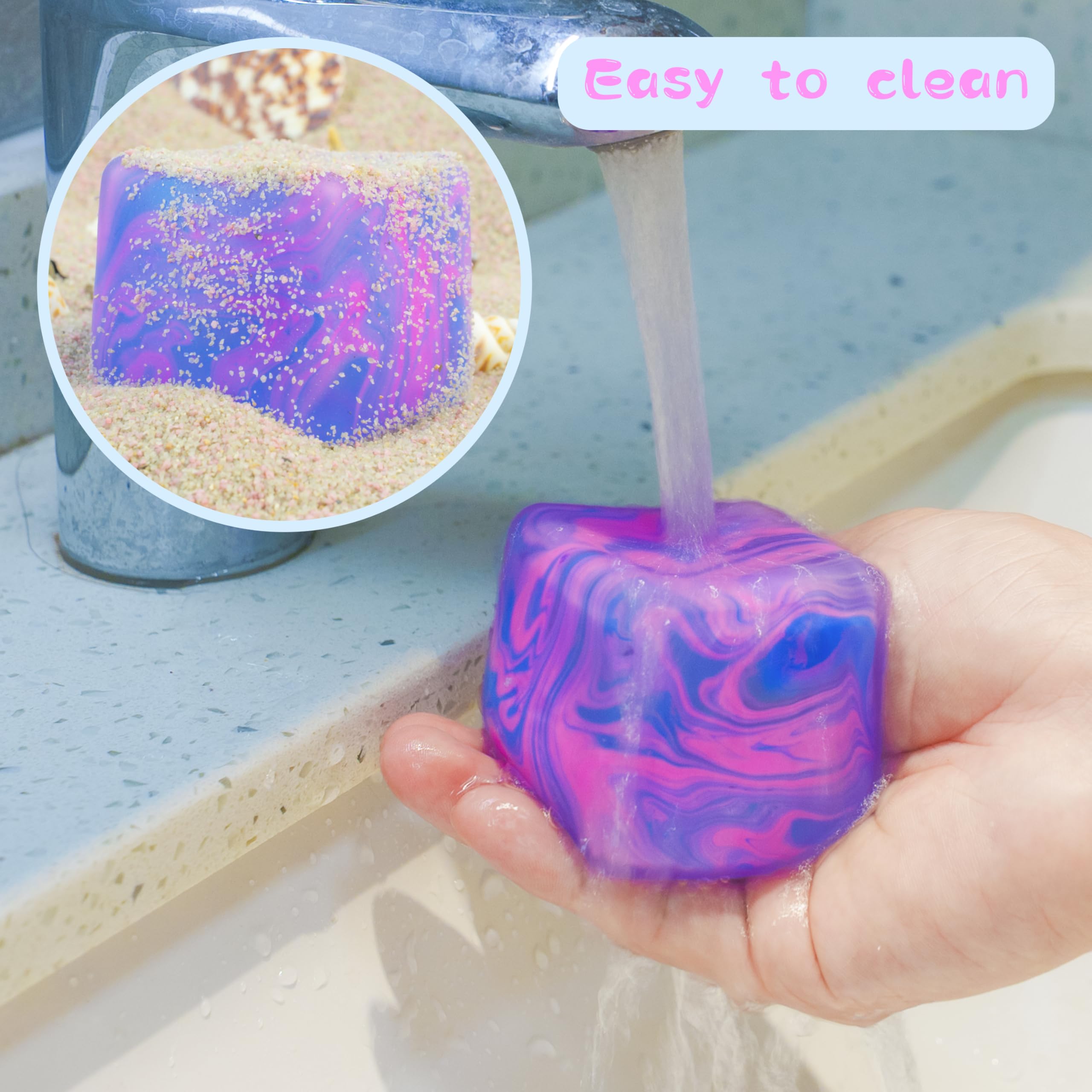 Zuvooi stress cube shown in a classroom prize context for students.