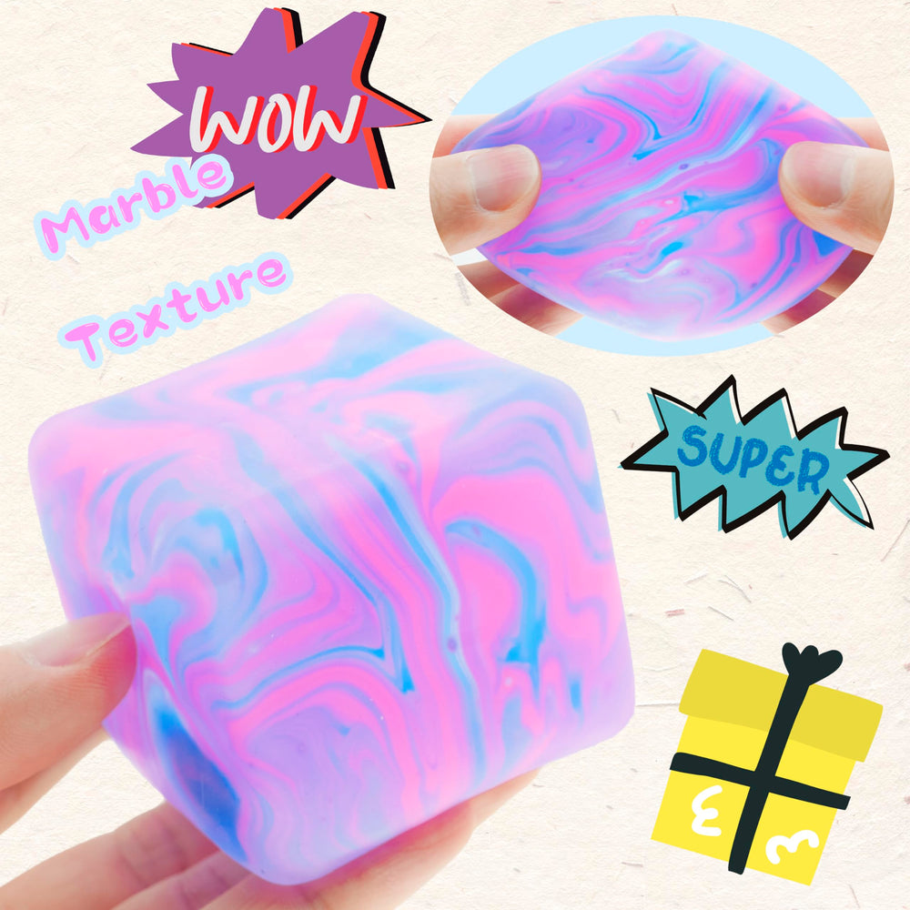 Zuvooi cube features a high-density gel core for durable squish and reuse.