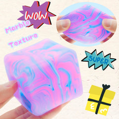 Zuvooi cube features a high-density gel core for durable squish and reuse.