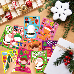 Zuxedle classroom Christmas decor stickers, instantly transform walls, windows, and bulletin boards.