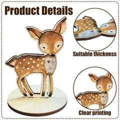 ZVAOLEE deer centerpiece brings woodland elegance to baby showers or birthdays.