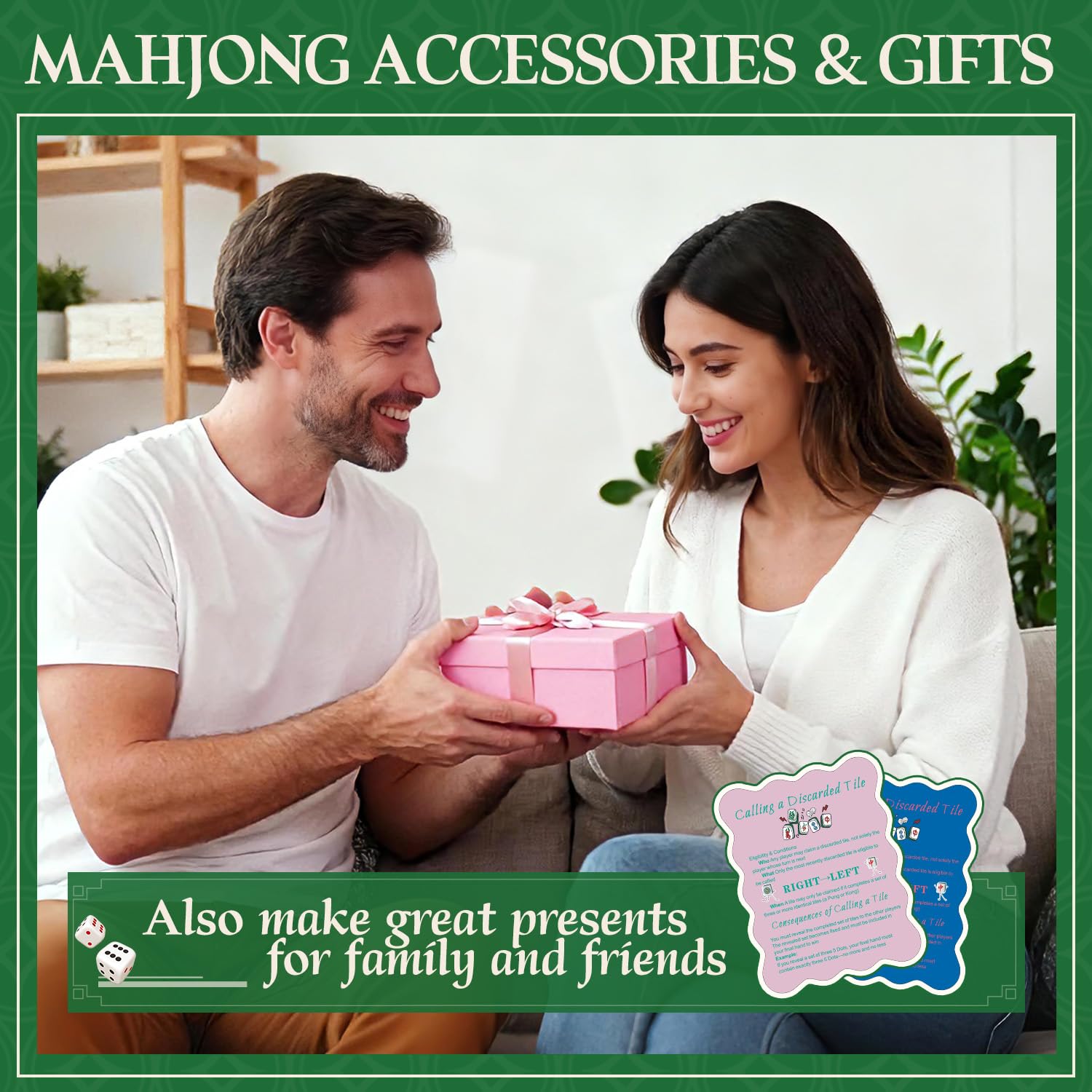 ZWFCGMMBC gift-ready mahjong accessory for players and collectors.