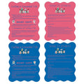 ZWFCGMMBC mahjong shufflers with printed rules for quick reference during play.