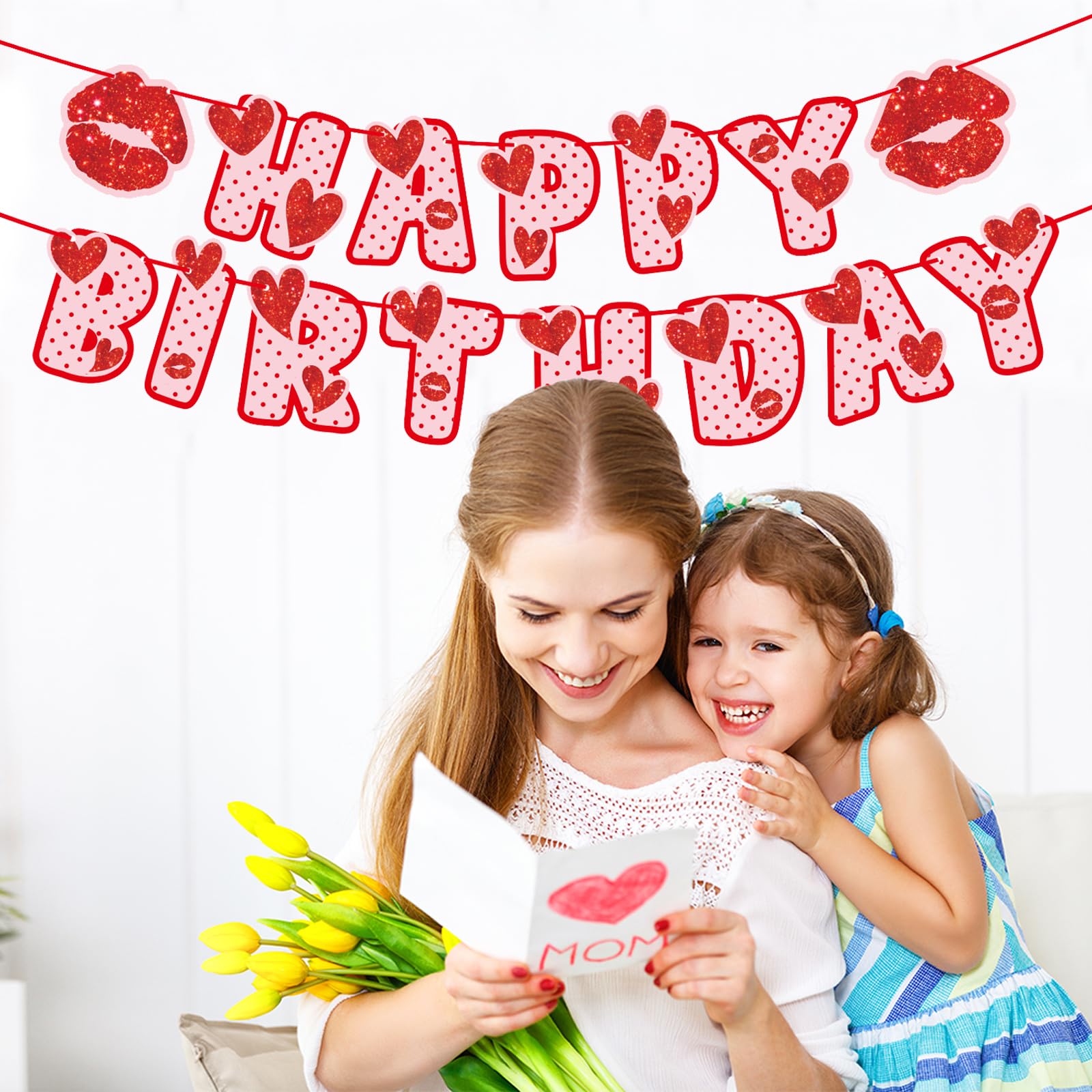 Zwiebeco Durable cardstock banner closeup long lasting party decor