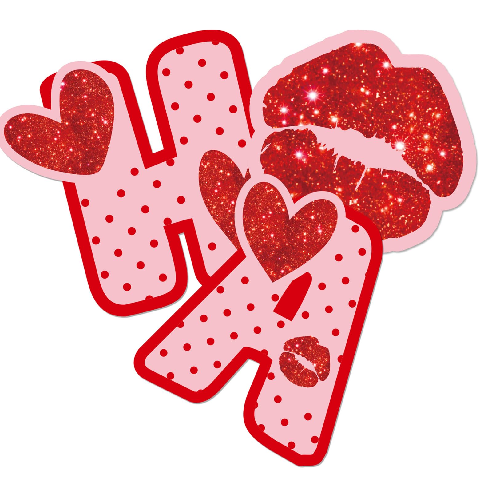 Zwiebeco Love Heart bunting strings diy assembly for easy decor