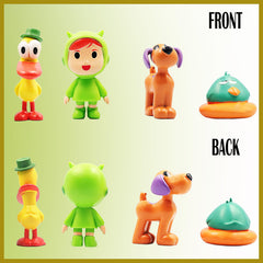 ZXHGWWHS Animated figures fit compact displays on desks or shelves.