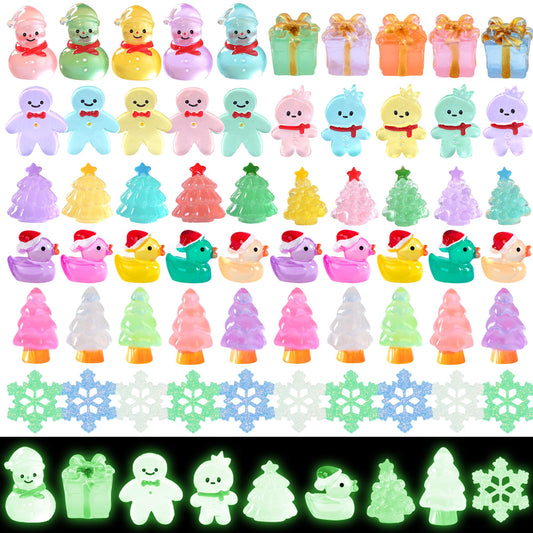 ZXSWEET resin figures with crowns glow, ideal for DIY crafts