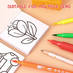 Zxvskr food 3x3 pages showcasing tasty scenes for mindful coloring on the go.
