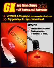Zxyzz inflatable rubber football designed to be durable and kid-friendly