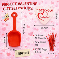 ZYCEHO valentines gift set shown in unboxed view for teachers