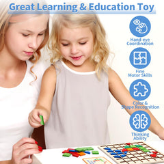 Zycolo Tangram uses a safe-sanded finish for gentle, kid-friendly handling.