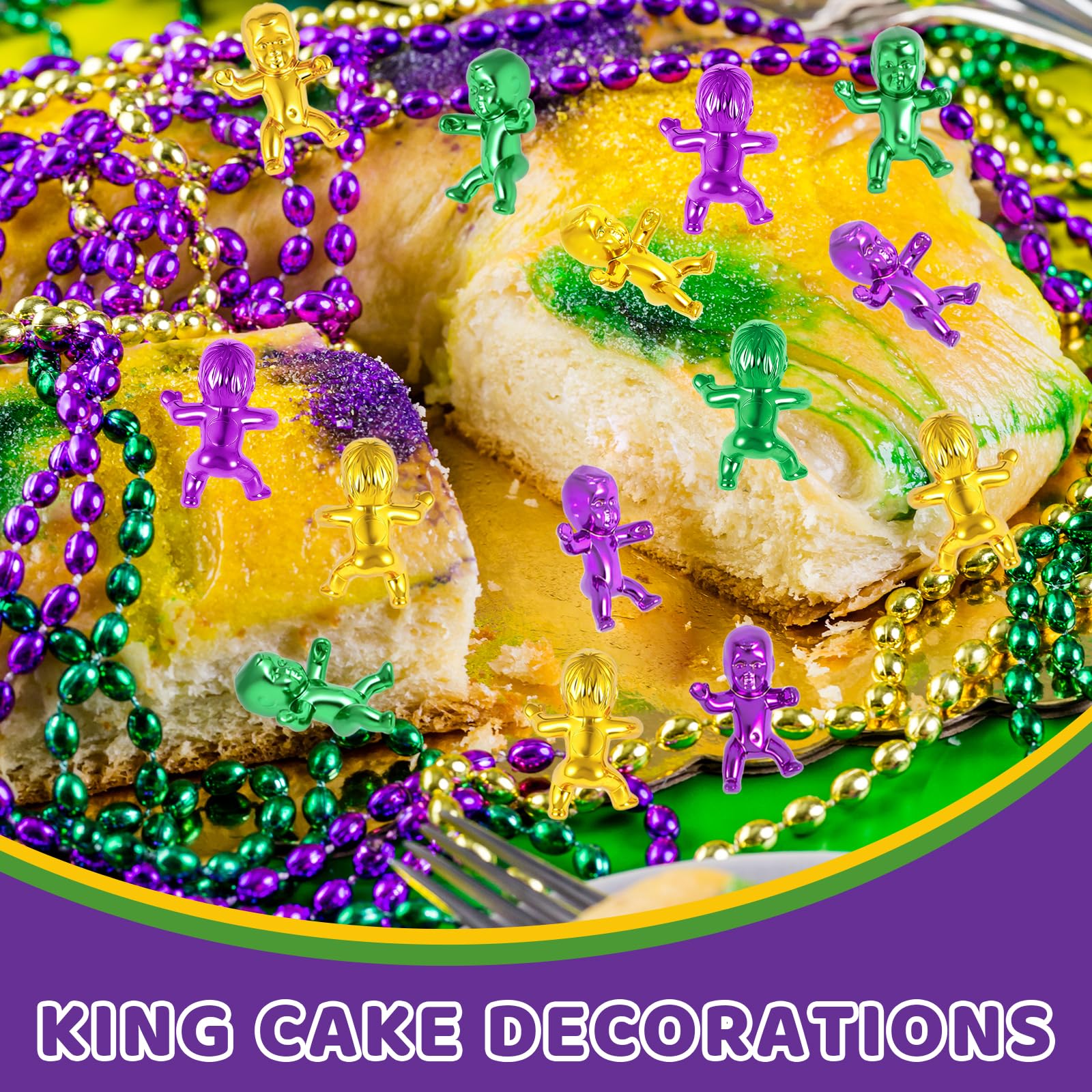 ZYFLSQ versatile Mardi Gras favors and party decor options.