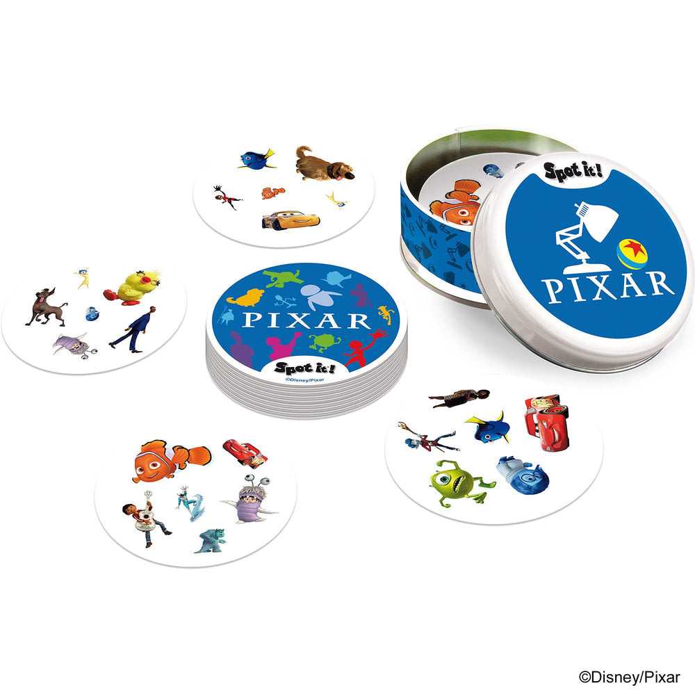 Zygomatic Spot It! World of Pixar Buzz Lightyear card promotes rapid visual scanning.