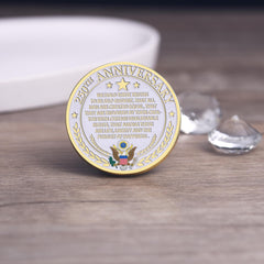 Zyviacy USA 250th Anniversary Coin – ideal patriot gift for friends and students