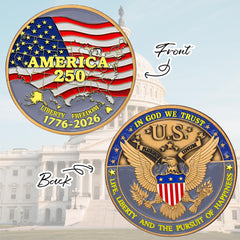 Zyviacy 250th coin in protective gift box ready for gifting or presentation