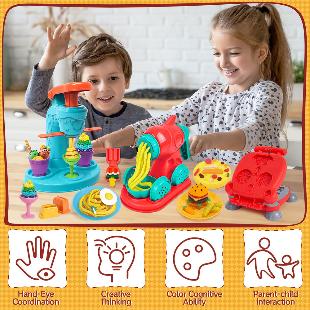 ZYYBQW 3-in-1 color dough set gift-ready packaging makes creative gifting easy