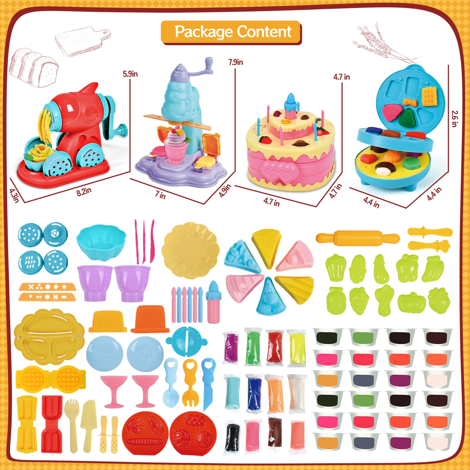 ZYYBQW ice-cream-maker invites kid-friendly pretend dessert making.