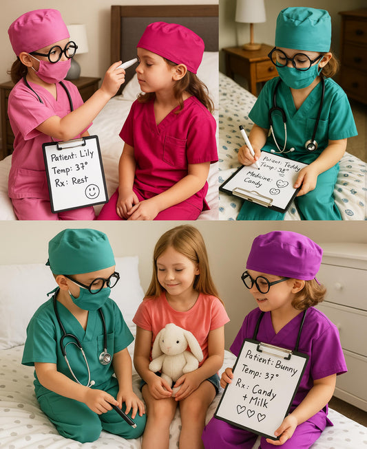 ZZIHAN doctor costume stethoscope accessory enhances pretend medical checkups