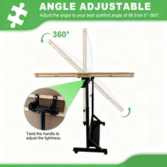 ZZJIHAI adjustable-height table adapts to your seating and posture