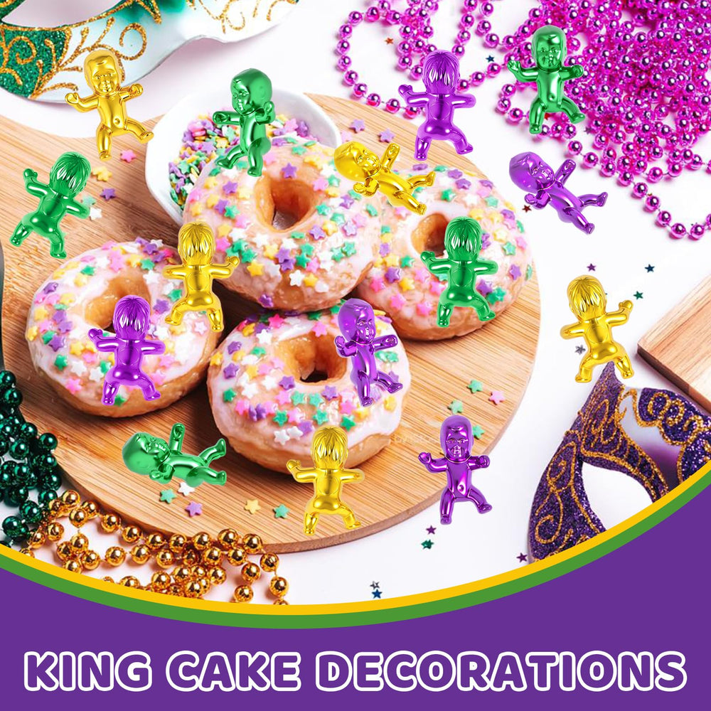 ZZYFGH King Cake Babies in hand compact size for easy party games