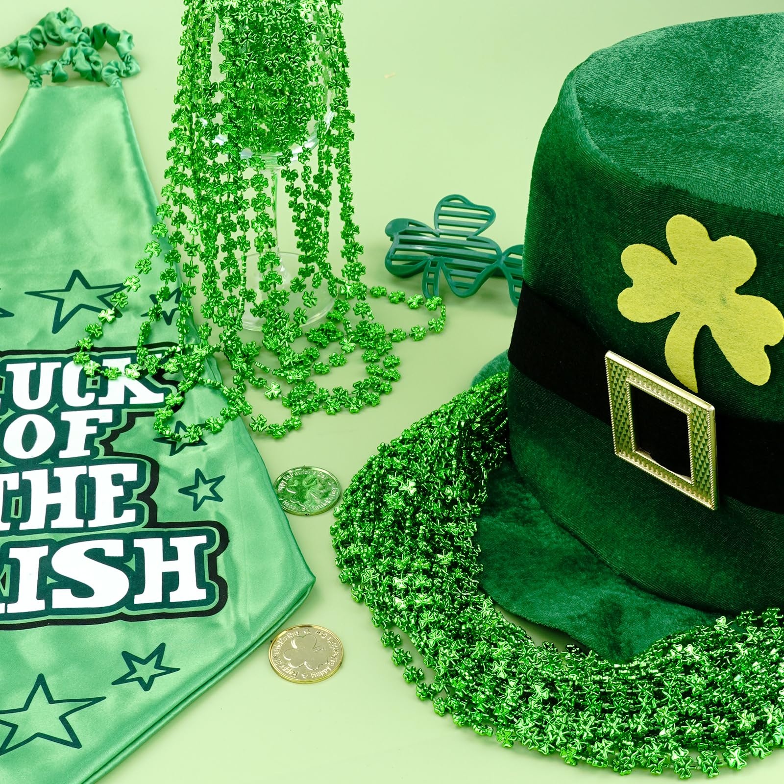 ZZYFGH Non-toxic Beads ensure safe wear at celebrations.