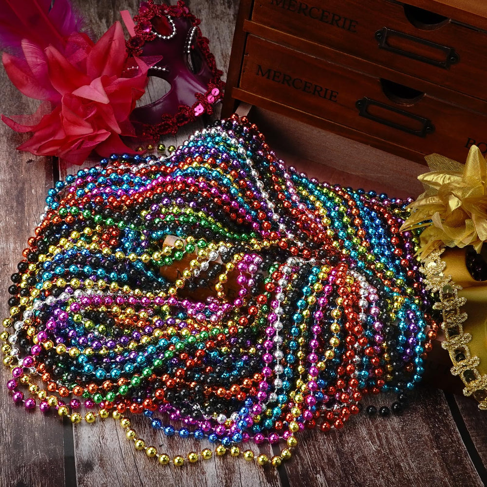 ZZYFGH parade favors beads 12pc bulk pack for events.