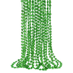 ZZYFGH Shamrock Necklaces 33in for festive St. Patrick's Day outfits.