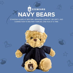 ZZZ Bears Sailor Sleeptight with storybook helps establish a calming nightly routine