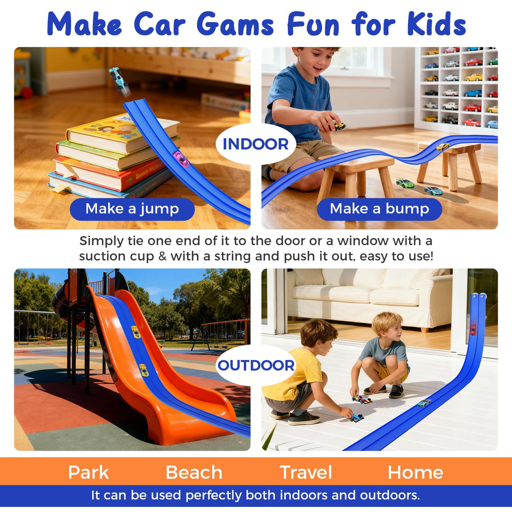 ZzzMgzzZ compatibility with 1:64 scale cars for versatile play