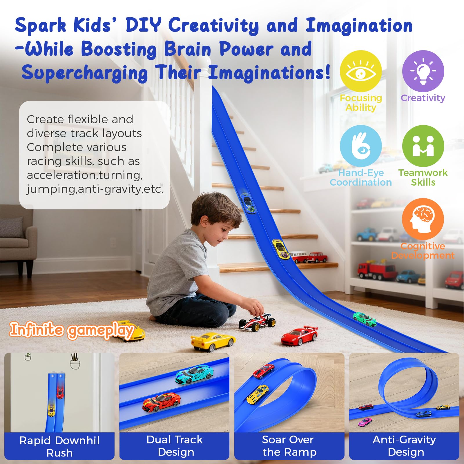 ZzzMgzzZ strong suction cups on glass surfaces enable stable play